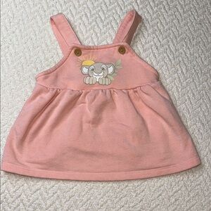 0-3m Disney Joe fresh Pink Baby Dress with simba Lion king Design